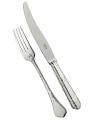 Pastry fork in silver plated - Ercuis