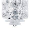Wall sconce seville small size chrome u.s. model. - Lalique