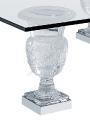 One Table foot of the Versailles table: - Lalique