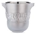 Bacchantes champagne cooler in clear crystal - Lalique