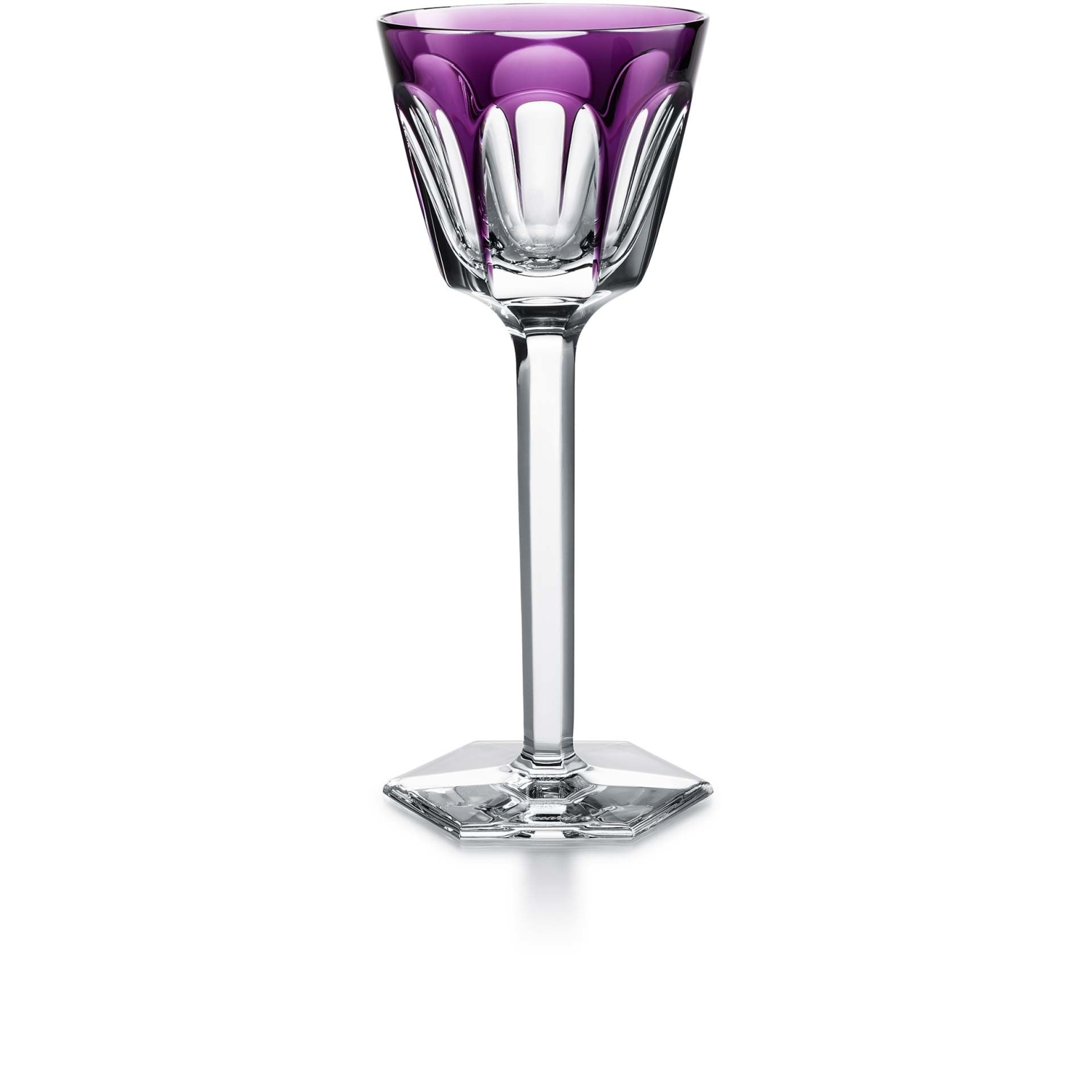 Verre vin du rhin violet 13 cl - Baccarat