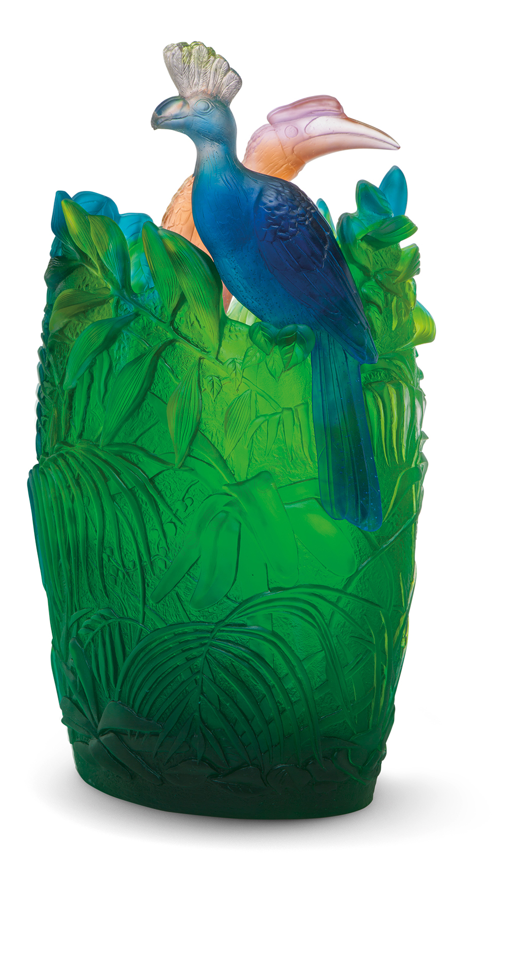 vase Daum jungle 05337