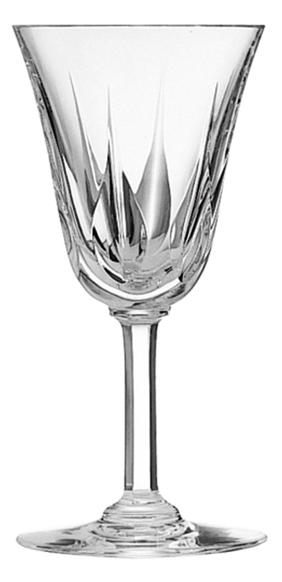 modèle Cerdagne Saint Louis Verre à eau en cristal taillé 