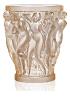 Vase bacchantes en cristal lustré or, petit modèle - Lalique