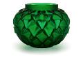 Languedoc small vase in green crystal green - Lalique