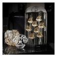 Vase tourbillons petit modèle lustré or - Lalique
