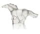 Sculpture cheval kazak incolore - Lalique